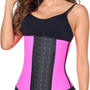 Women's Pink Waist Trainer Corset